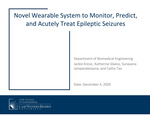 Novel Wearable System to Monitor, Predict, and Acutely Treat Epileptic Seizures by Jackie Kresic, Katherine Glaess, Sunayana Jampanaboyana, and Cathy Tao