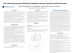 The Relationship Between Behavioral Inhibition System Sensitivity and Neuroticism by Yuhan Zhang, Rock Lim, Amanda R. Merner, and Heath A. Demaree