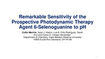 Remarkable Sensitivity of the Prospective Photodynamic Therapy Agent 6-Selenoguanine to pH by Collin Merrick, Sean J. Hoehn, Luis A. Ortiz-Rodríguez, Sarah Krul, and Carlos E. Crespo-Hernández