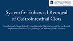 System for Enhanced Removal of Gastrointestinal Clots by Neha Boinpally, Megan Buford, Emma Hammelef, Sharmila Iyer, and Keyvon Rashidi
